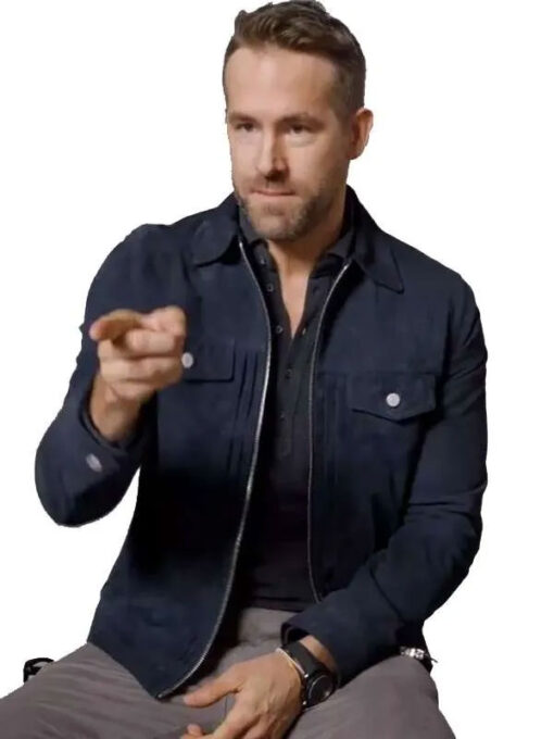 Ryan Reynolds Blue Jacket