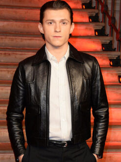 Tom Holland Black Jacket