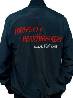 Tom Petty Black Bomber Jacket