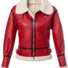 Womens Christmas Red Jacket