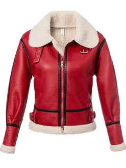 Womens Christmas Red Jacket