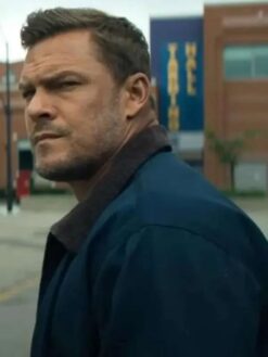 Alan Ritchson Blue Jacket