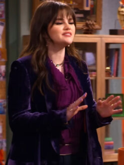 Alex Russo Purple Coat