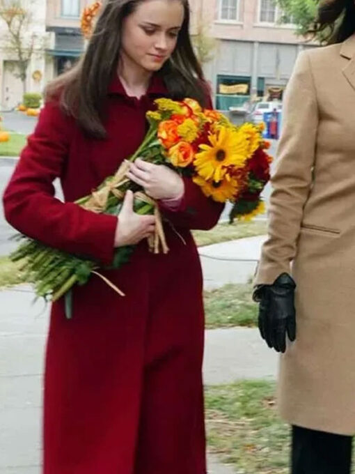 Alexis Bledel Red Coat