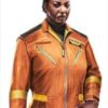 Alice Corrigan Orange Jacket