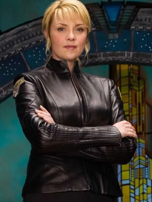 Amanda Tapping Black Jacket