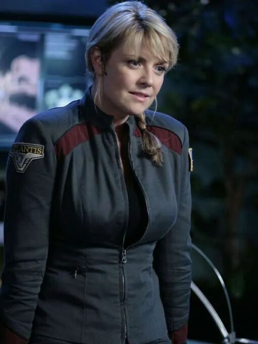 Amanda Tapping Gray Jacket