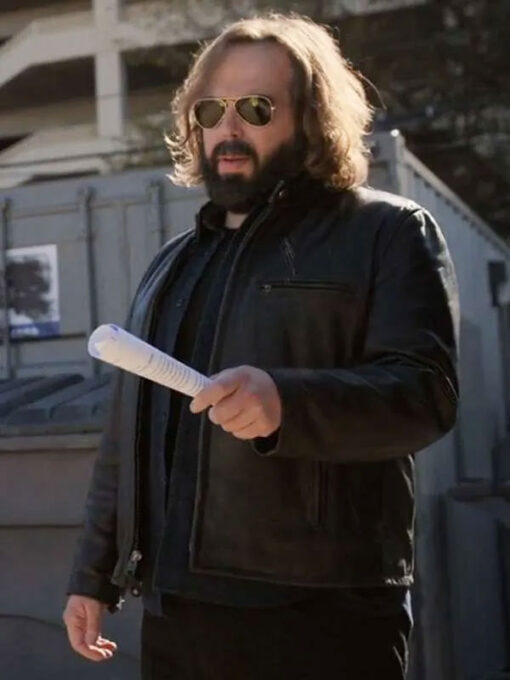 Angus Sampson Black Jacket