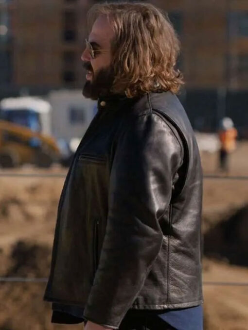 Angus Sampson Leather Jacket