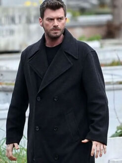 Aslan Soykan Black Wool Coat