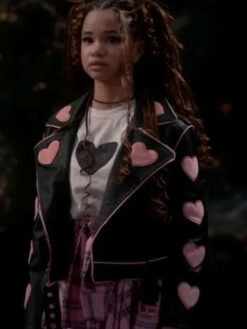 Billie Heart Leather Jacket