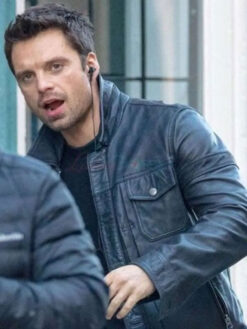 Bucky Black Leather Jacket