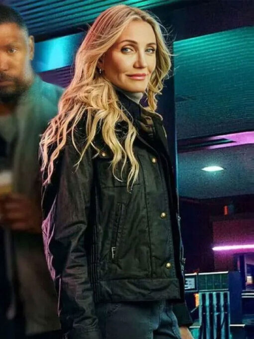 Cameron Diaz Black Jacket