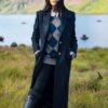 Claudia Winkleman Blue Coat