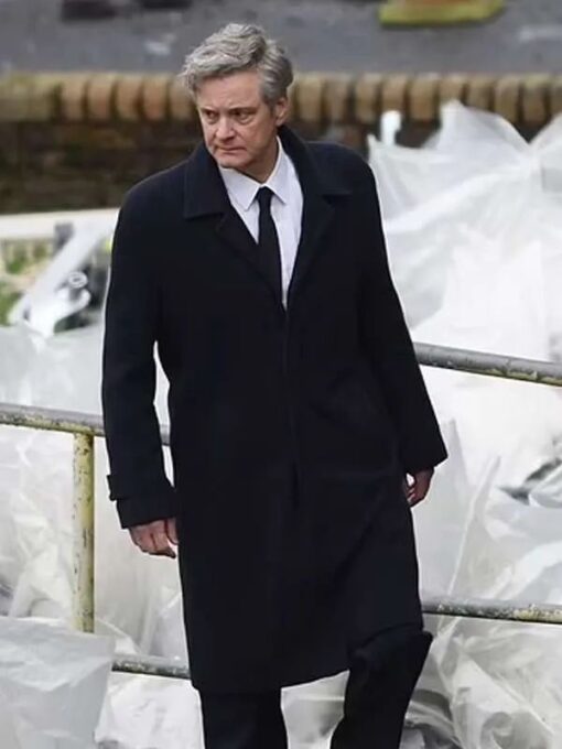 Colin Firth Black Coat