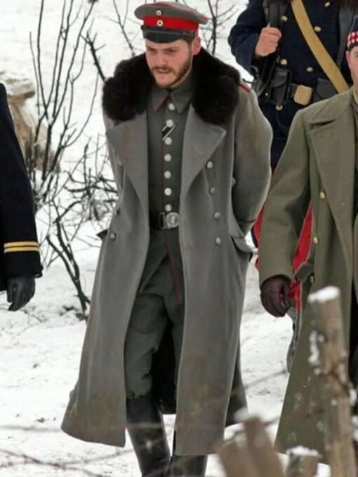 Daniel Bruhl Gray Coat