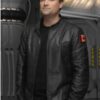 David Hewlett Black Jacket