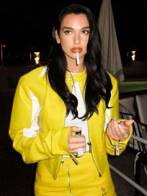 Dua Lipa Yellow Jacket