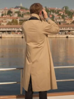 Eddie Redmayne Beige Trench Coat