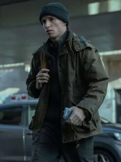 Eddie Redmayne Hooded Jacket