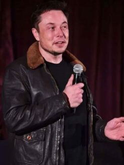 Elon Musk Brown Jacket