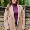 Erica Cerra Brown Coat