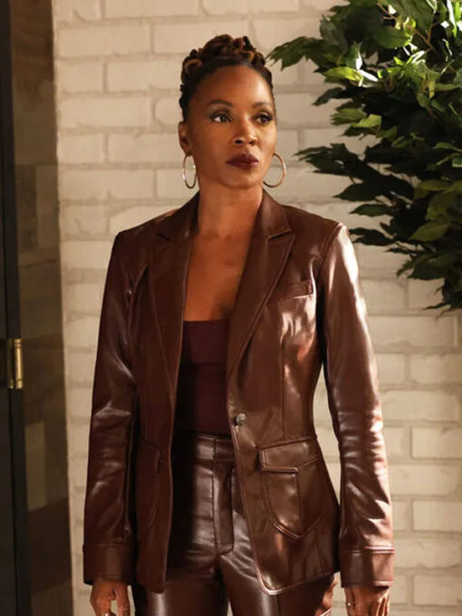 Gabi Mosely Brown Blazer