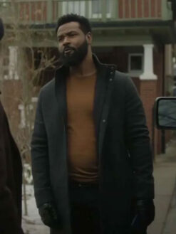 Isaiah Mustafa Gray Coat