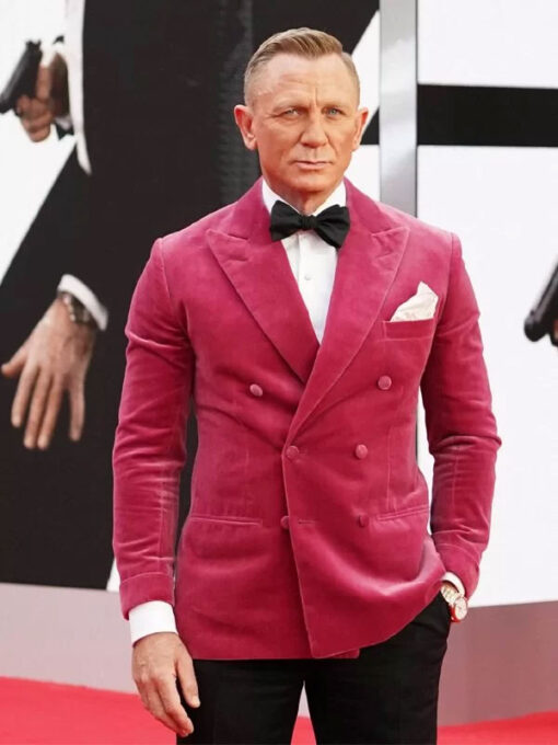 James Bond Pink Coat