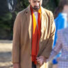 Jamie Demetriou Brown Coat