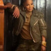 Janet Jackson Green Jacket