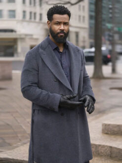 John Sampson Gray Wool Coat