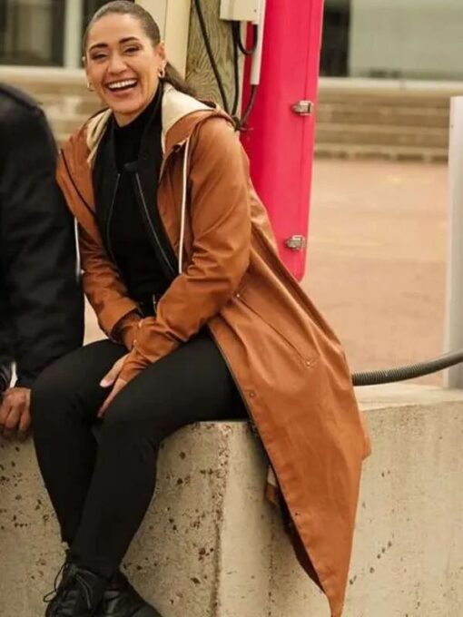 Josephine Jobert Brown Hooded Coat