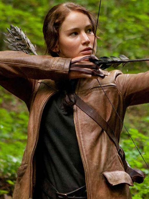 Katniss Everdeen Brown Jacket