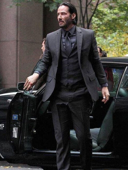 Keanu Black Suit