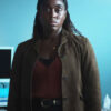 Lashana Lynch Brown Jacket