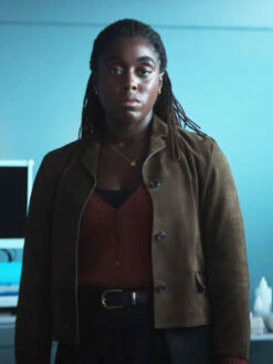 Lashana Lynch Brown Jacket