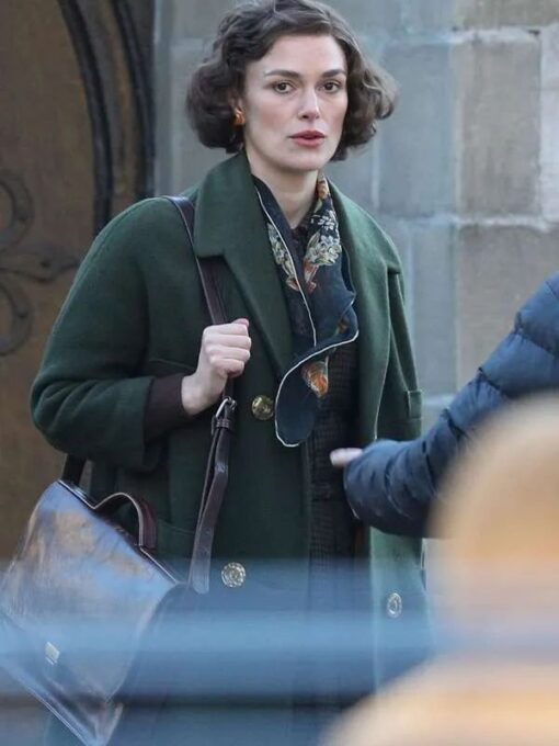 Loretta McLaughlin Green Wool Coat