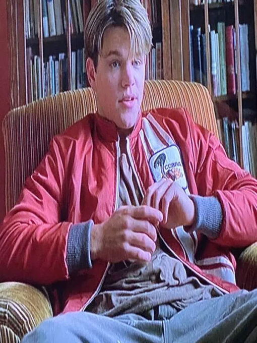 Matt Damon Red Cobra Jacket