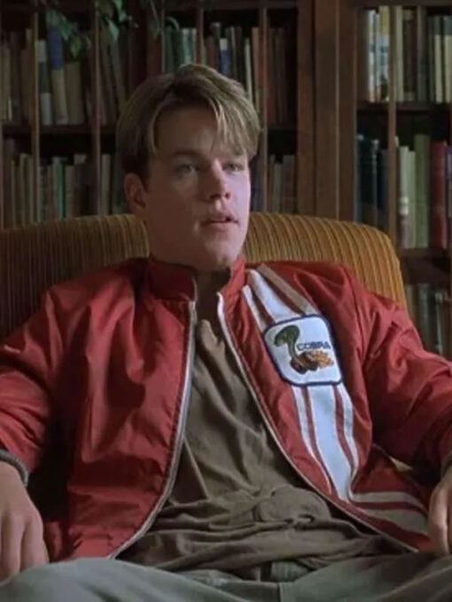 Matt Damon Red Jacket