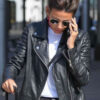 Michelle Keegan Black Jacket