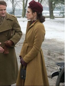 Rachael Morgan Brown Wool Coat