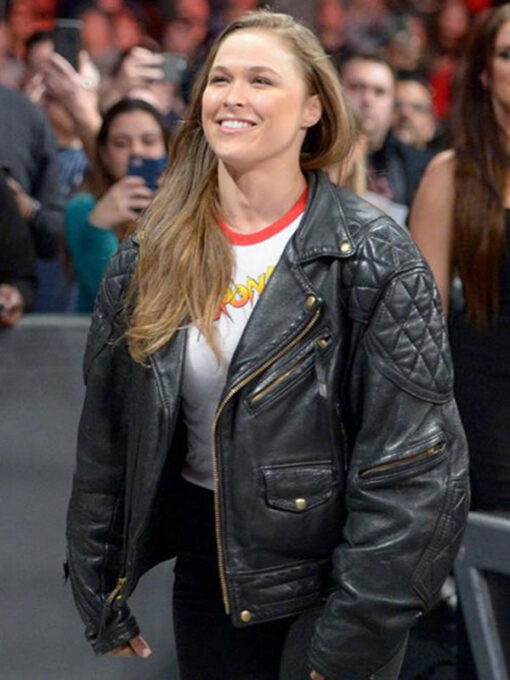 Ronda Rousey Black Jacket