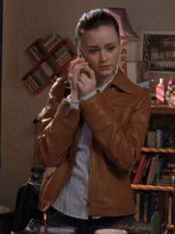 Rory Brown Leather Jacket