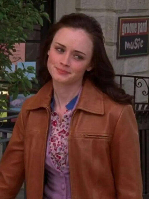 Rory Gilmore Brown Leather Jacket