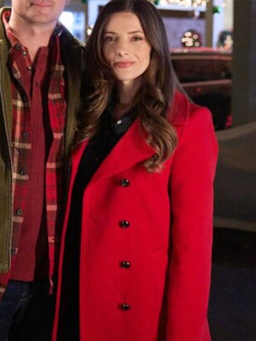 Rose Demonte Red Coat