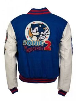 Sonic Blue and White Jacket