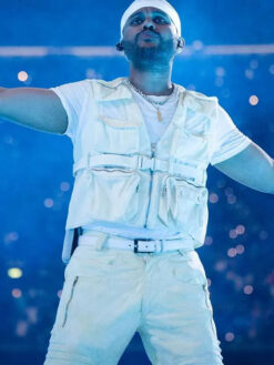 The Weeknd White Vest