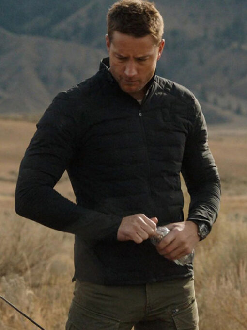 Tracker Justin Hartley Black Jacket