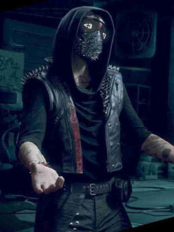 Wrench Studded Leather Vest